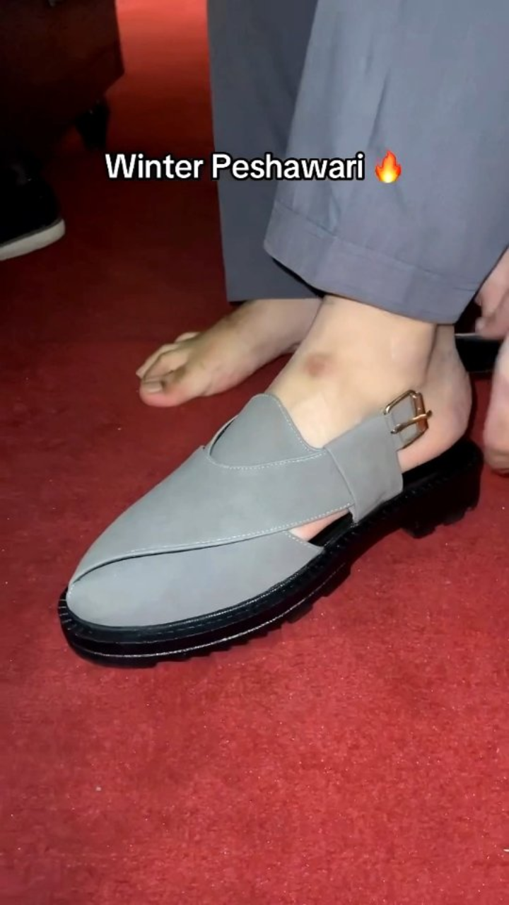 Suede Peshawari Chappal DZ39