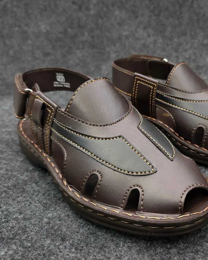 Men's Leather Fisherman Sandals