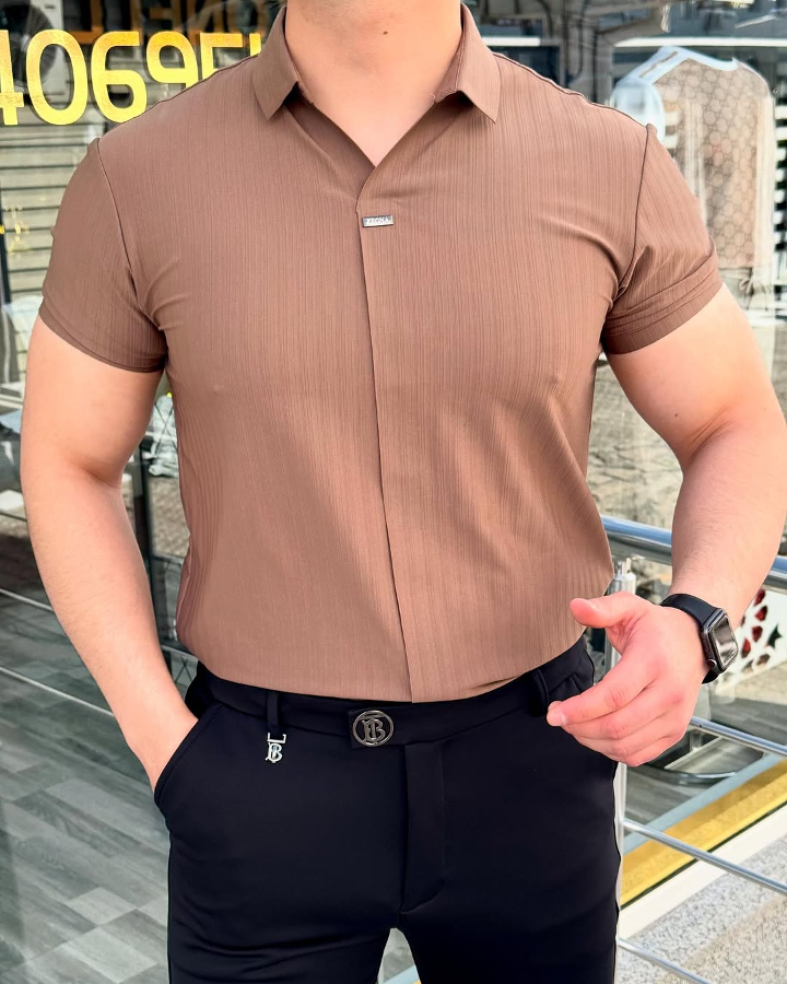 Men's light luxury T-shir