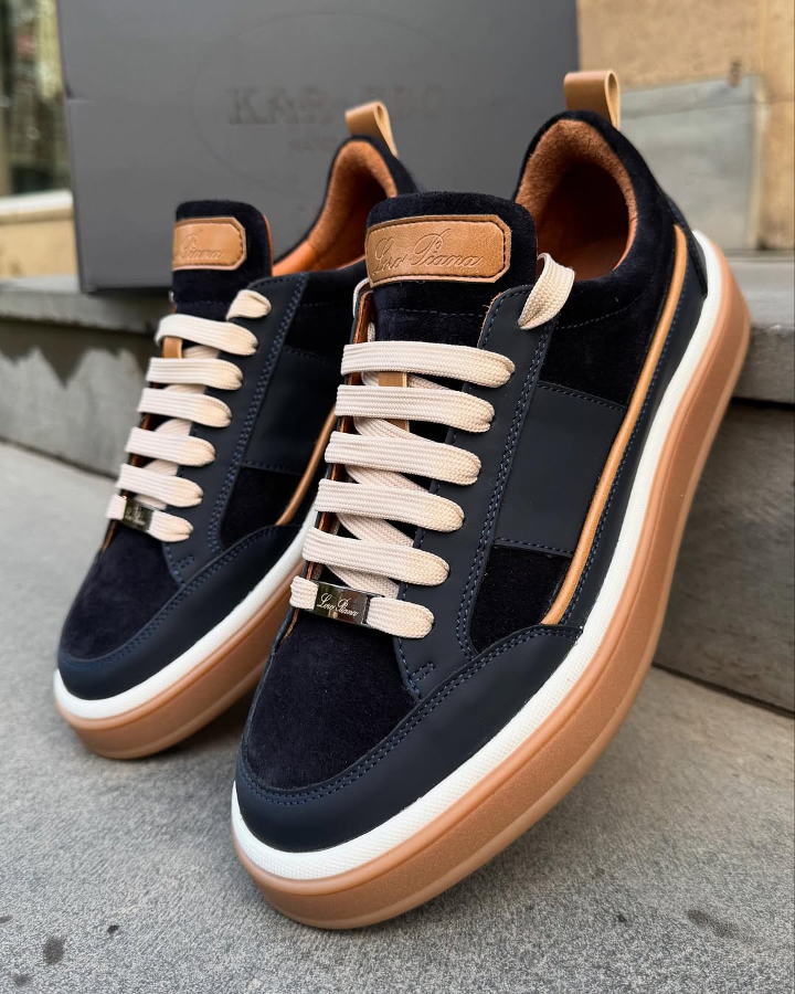 Italian Luxury Suede Board Shoes