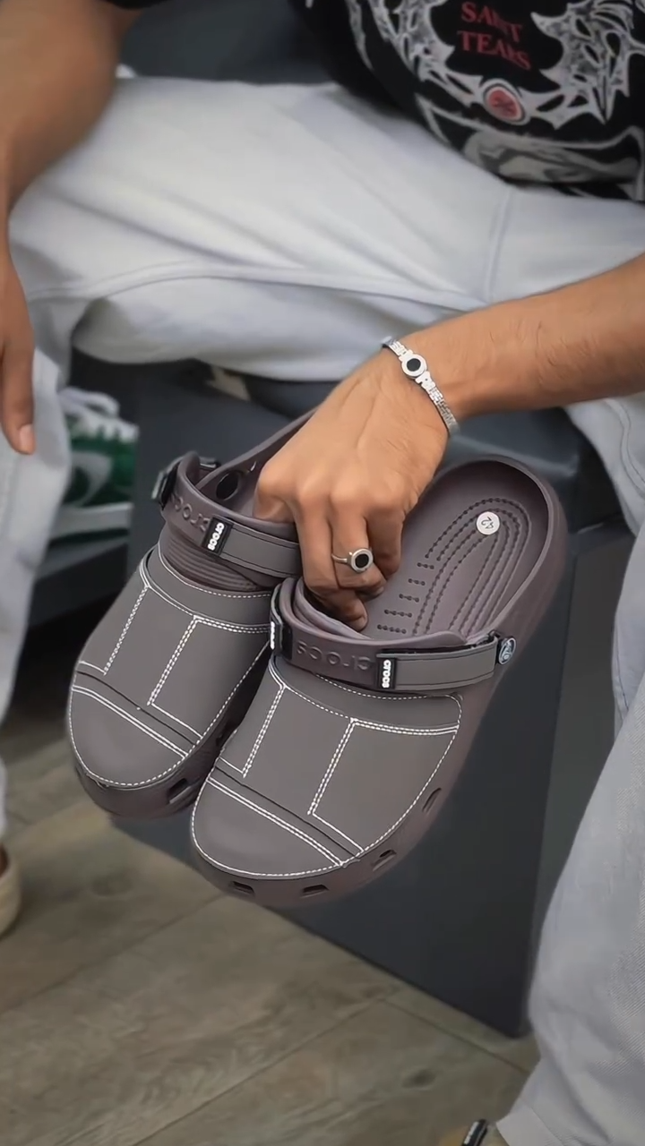 Men's Business Casual Hole Shoes