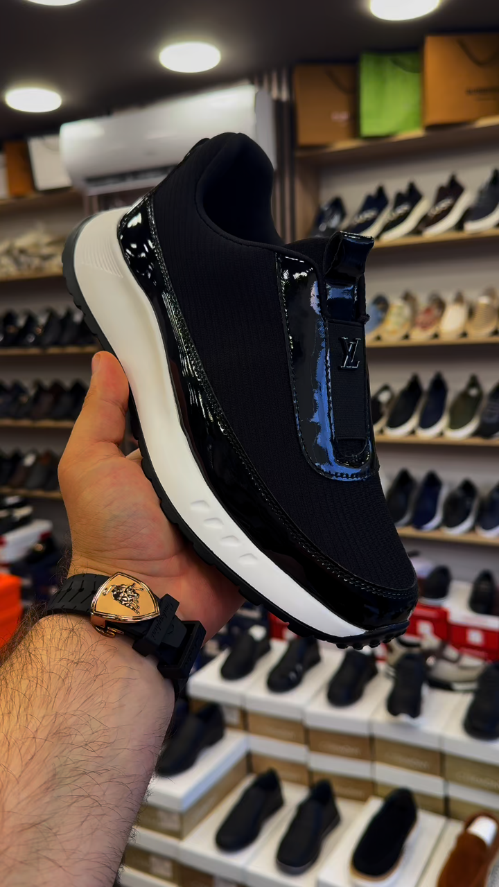 Men's Casual Height Enhancement Athletic Loafers Single Shoes
