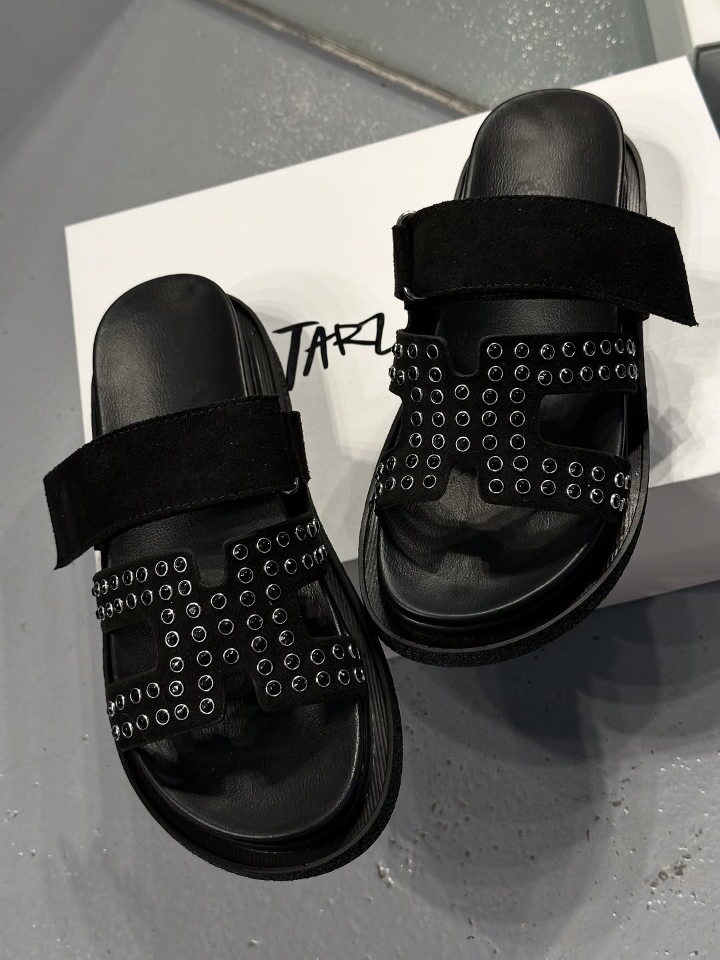 Latex Soft Sole Stomping Shit Feeling Sandals