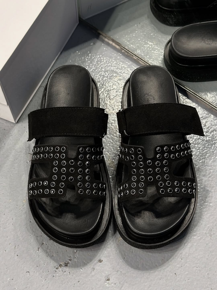 Latex Soft Sole Stomping Shit Feeling Sandals