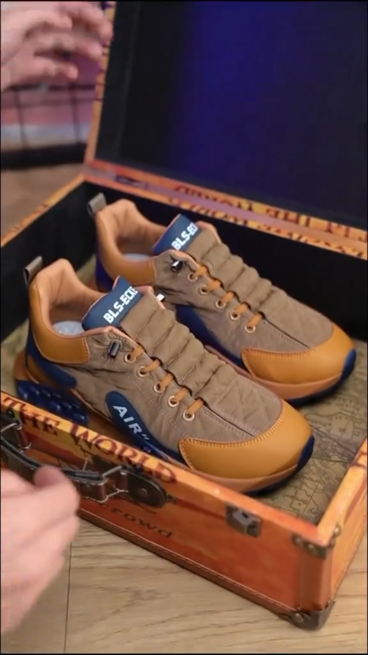 Mens Lightweight Thick Sole Sneakers