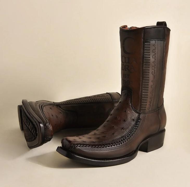 Cowhide Mens Cowboy Boots