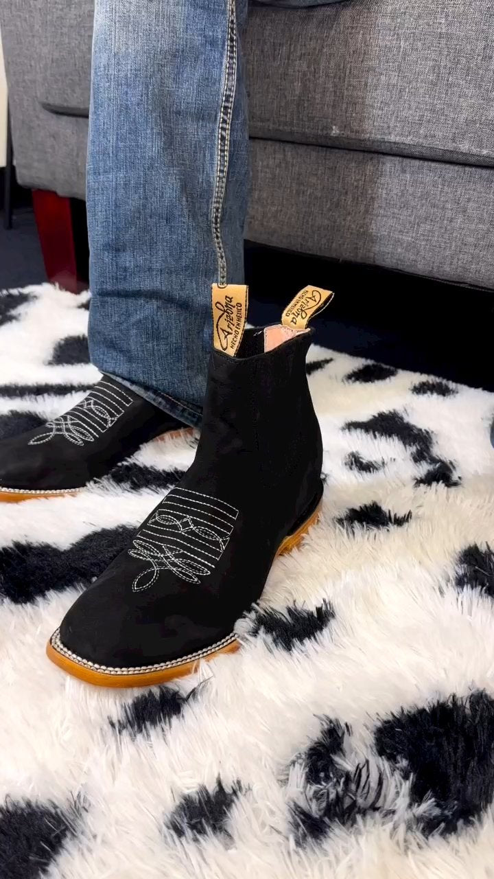 Men's One-Step Cowhide Waterproof Lightweight Boots
