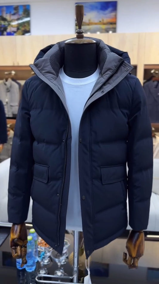 Blue Duck Down Jacket