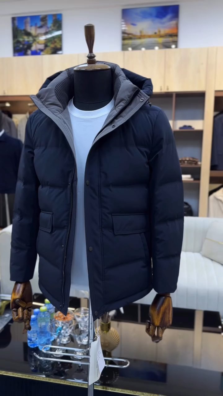 Blue Duck Down Jacket