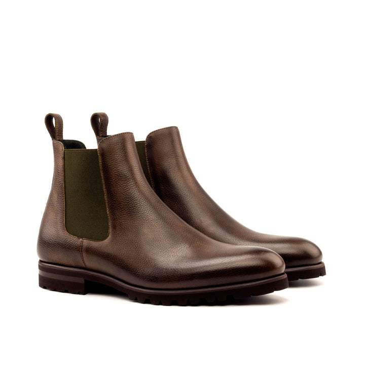 Dark Brown Full Grain Chelsea Boot