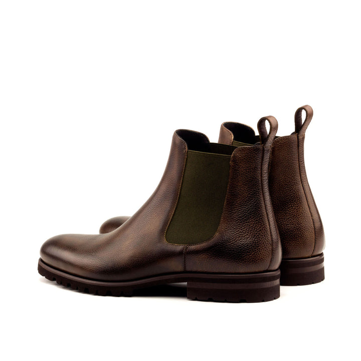 Dark Brown Full Grain Chelsea Boot