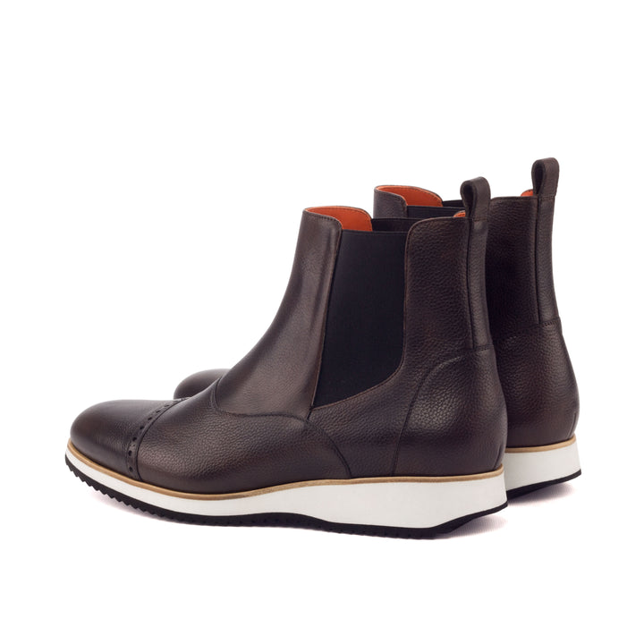 Dark Brown Chelsea Boot with Running Sole