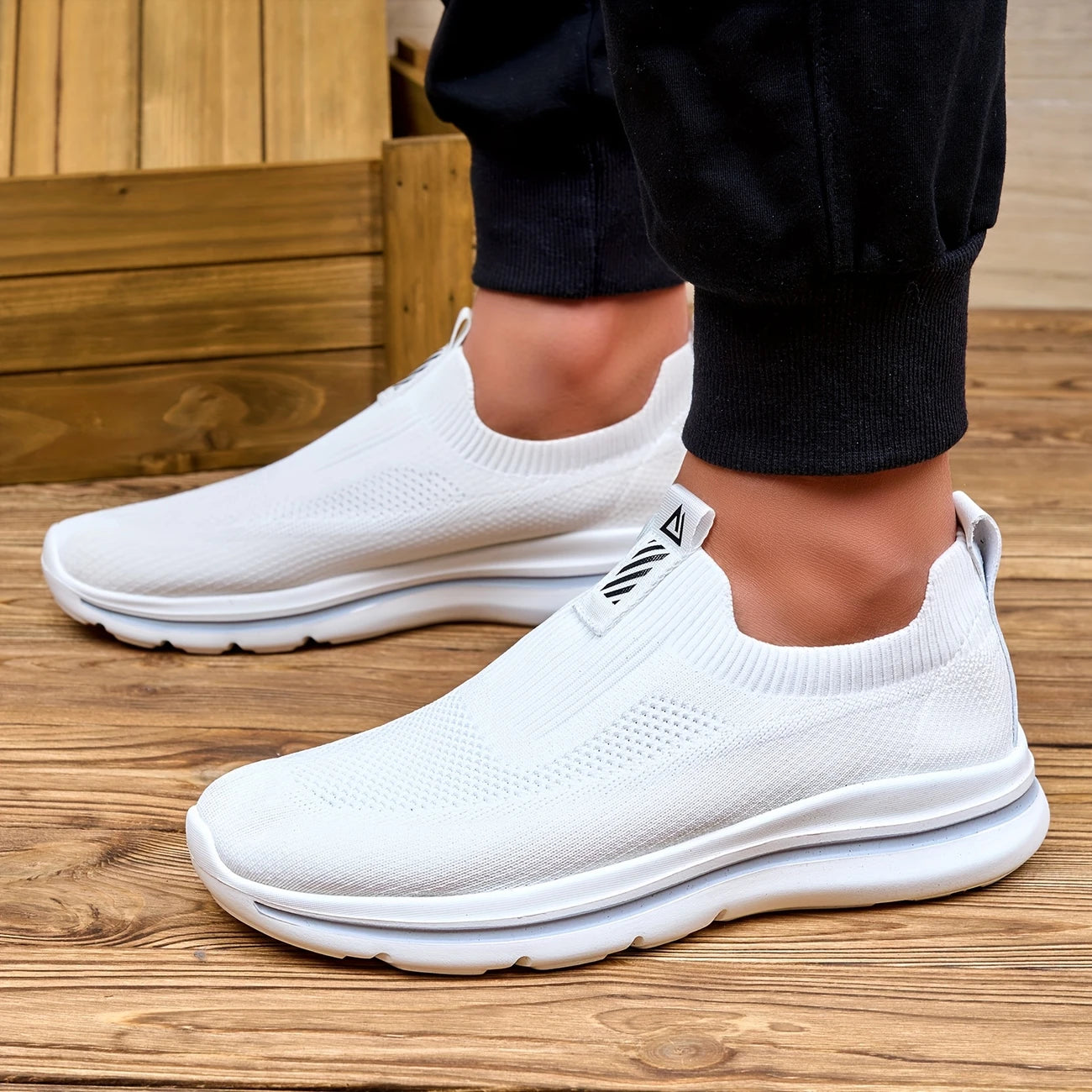 Men'S Vintage Slip-On Sneakers