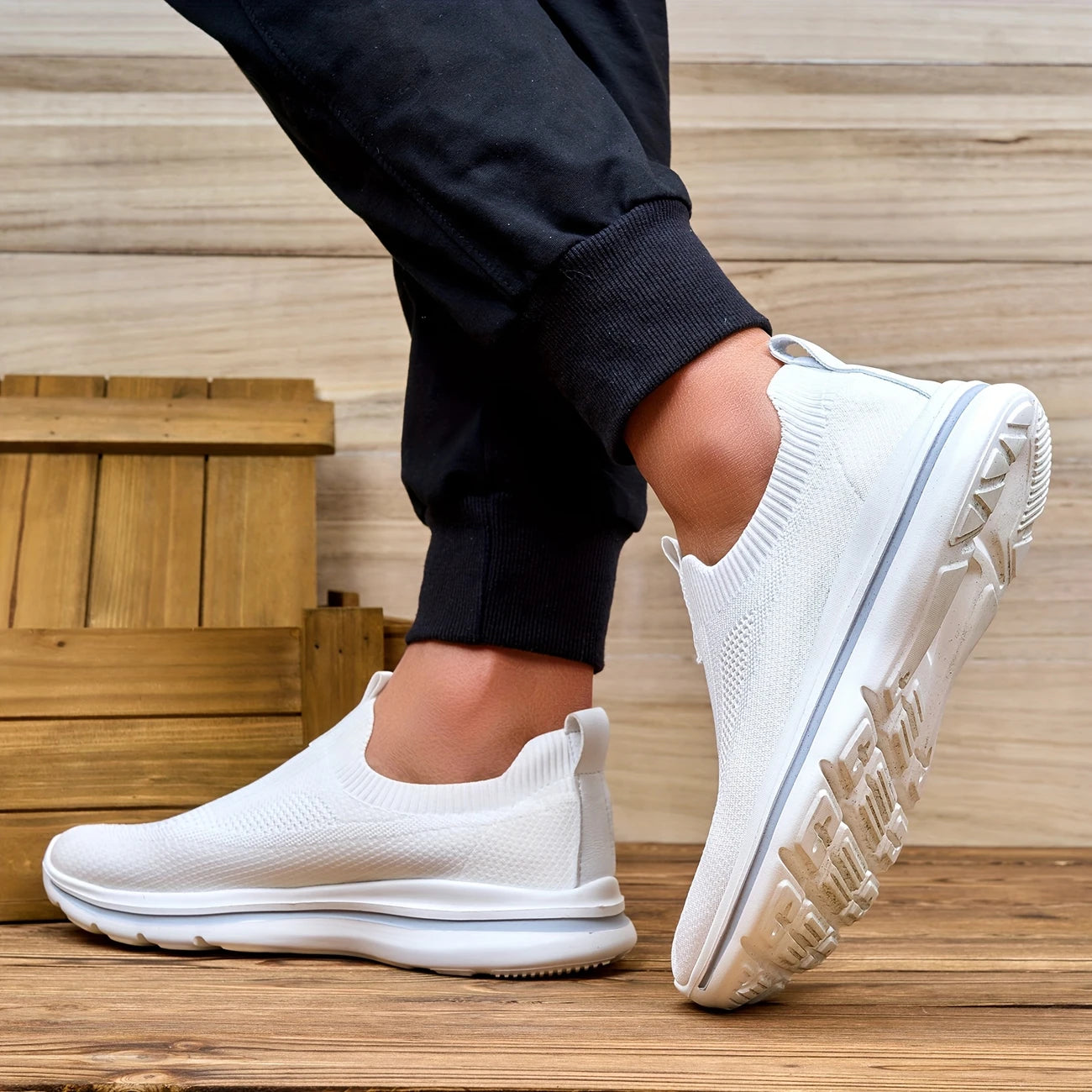 Men'S Vintage Slip-On Sneakers