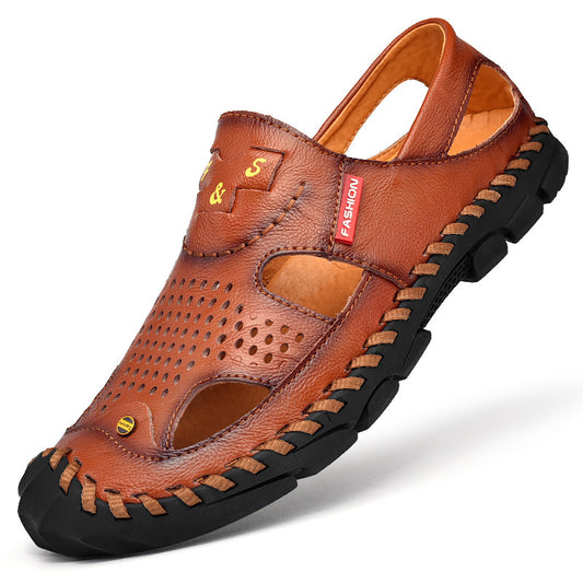Men's soft-soled cavernous shoes