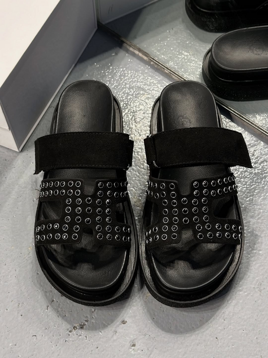 Latex Soft Sole Stomping Shit Feeling Sandals