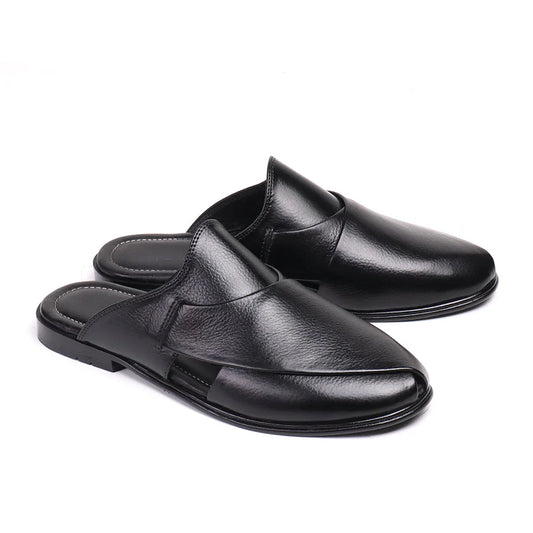 Summer Men's Casual Cow Leather Slippers