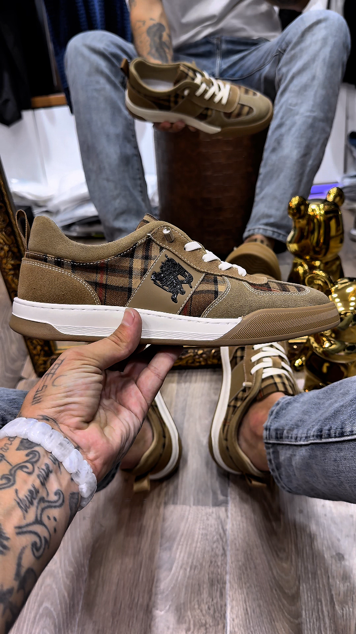 Men's Brown Casual Sneakers