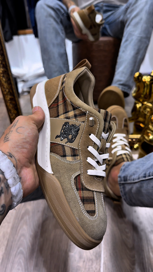 Men's Brown Casual Sneakers