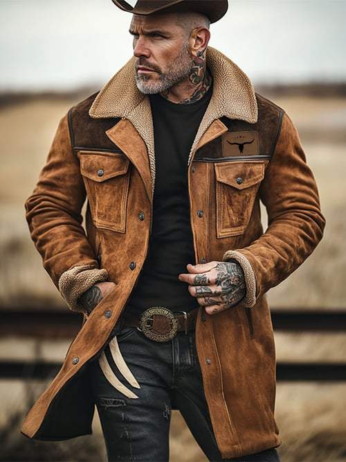 Mens Vintage Western Jacket