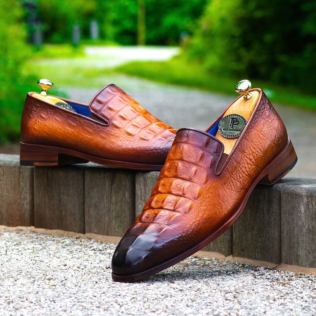 Men's Light Luxury Cowhide Shoes