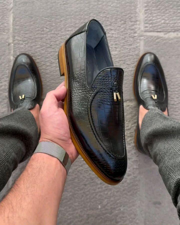 Matte Business Lounge Shoes