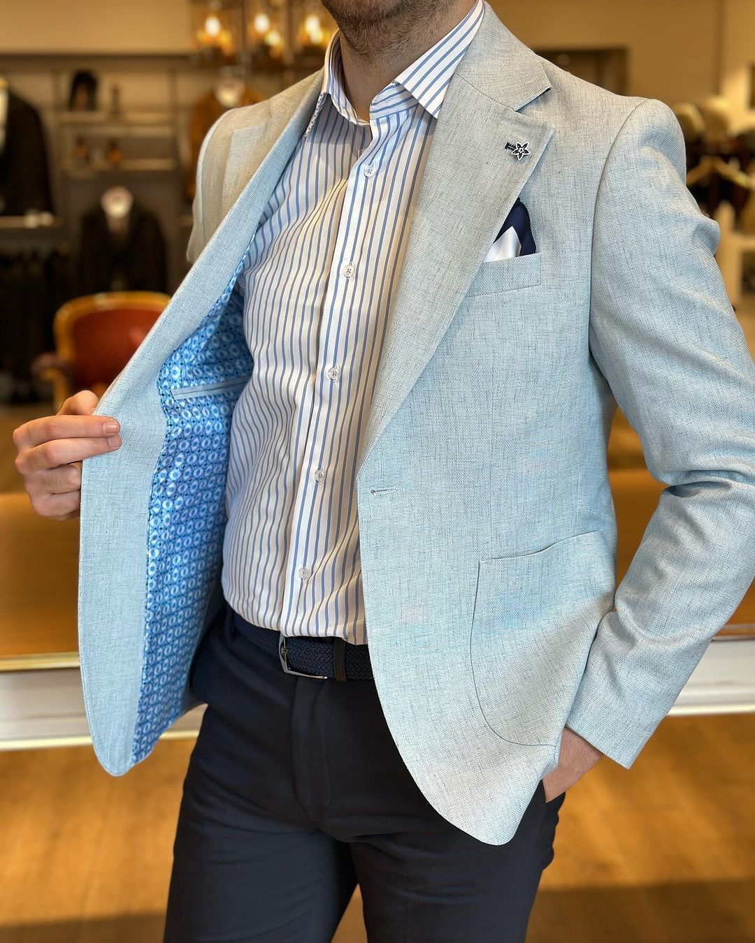 Spring Linen Jacket