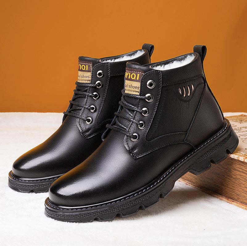 Casual High Top Shoes Business Cotton Boots