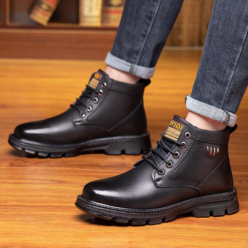 Casual High Top Shoes Business Cotton Boots