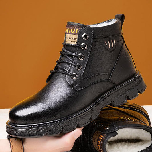 Casual High Top Shoes Business Cotton Boots