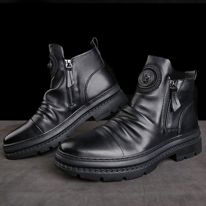 Versatile Zipper Martin Boots