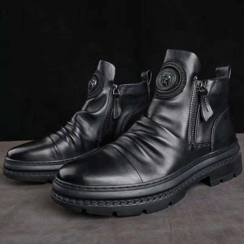 Versatile Zipper Martin Boots