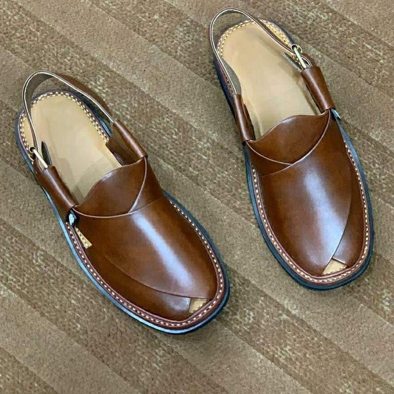 Leather Handmade Leather Men's Sandals