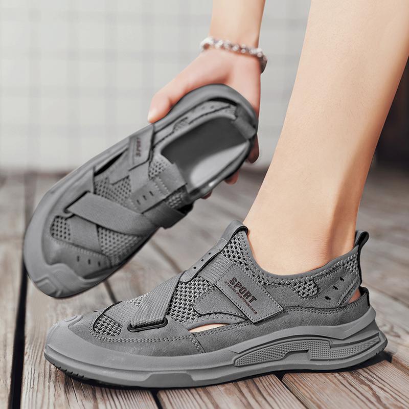 Mesh Breathable Hollow Out Lightweight Mens Sandals