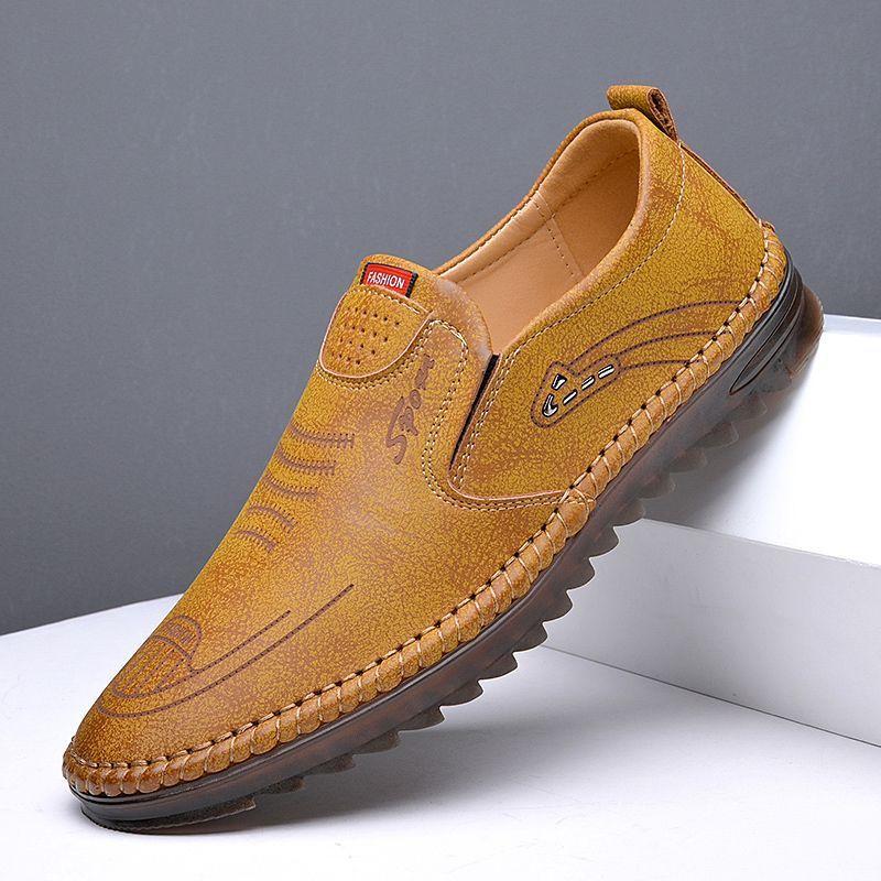 Summer Business Work Casual Leather Shoes