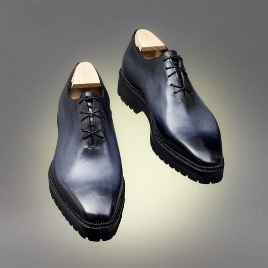 Italian calfskin leather shoes