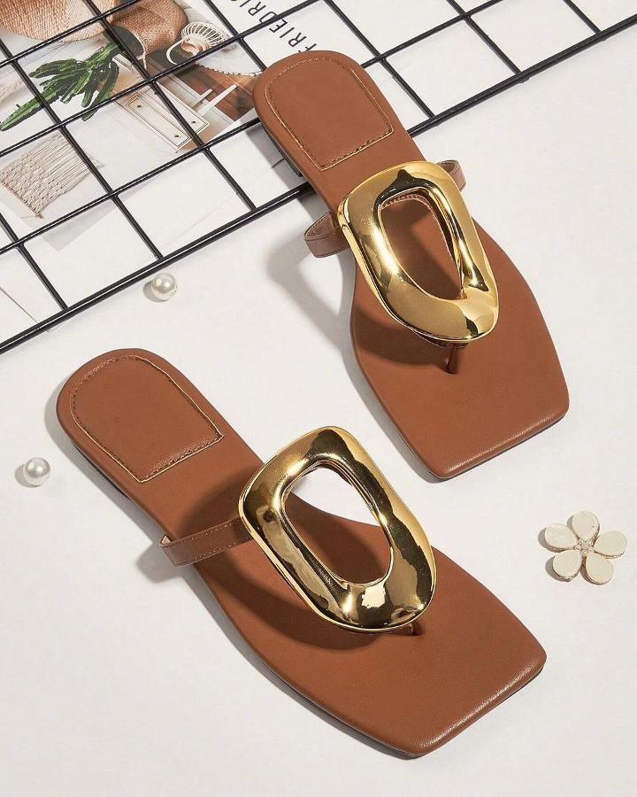 Women's SS24 Chic Flat Slippers