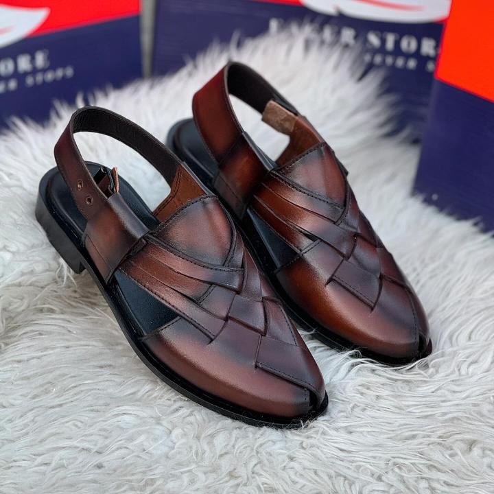 Premium quality handmade Peshawari chappal