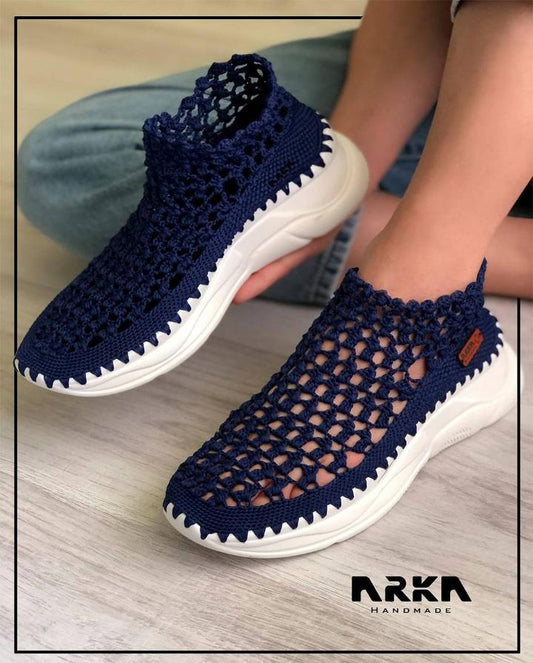 Hand Knitted Casual Fashion Sneakers