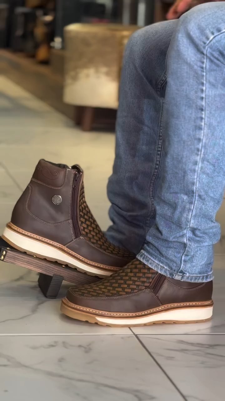 G3 New Vintage Woven Martin Boots