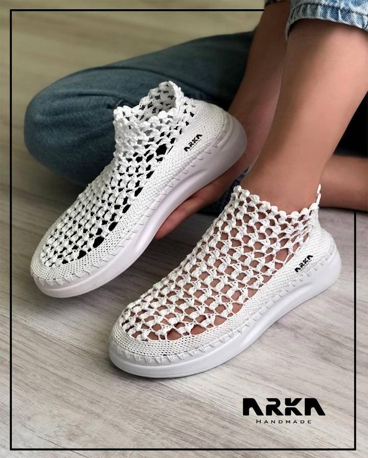 Hand Knitted Casual Fashion Sneakers