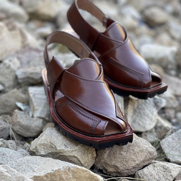 Handmade leather traditional men's sandals