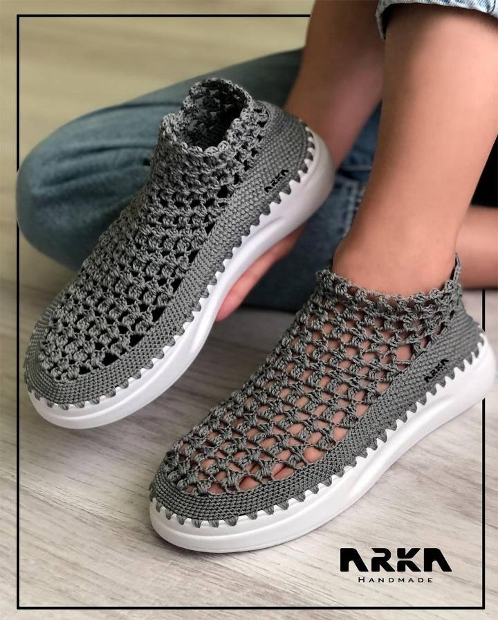 Hand Knitted Casual Fashion Sneakers