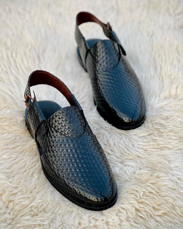 2024 New Summer Men's Woven Pope Sandals