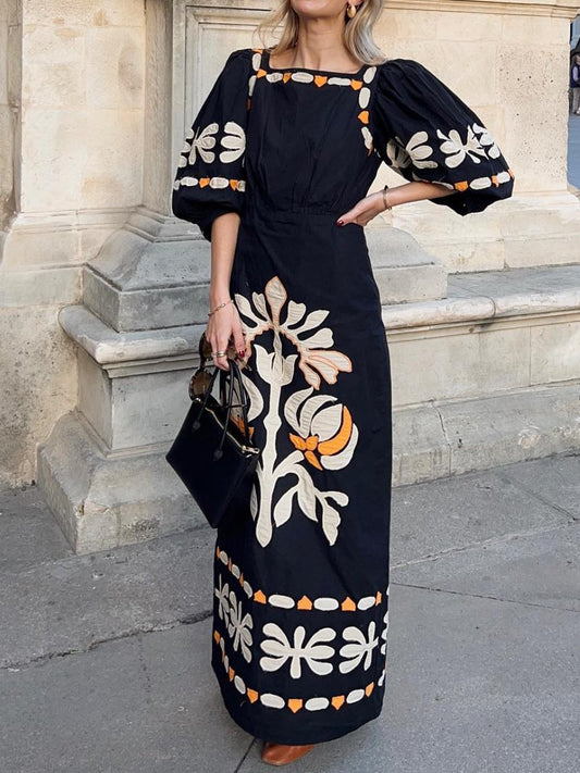 The Printed Bohemia Maxi Dress