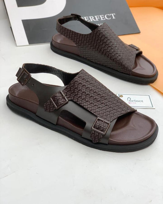 2024 Summer Leather Flat Casual Sport Sandals