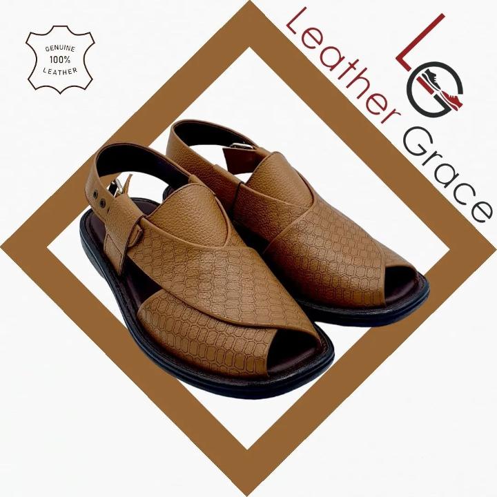 Men's British Style Breathable Casual Leather Sandals