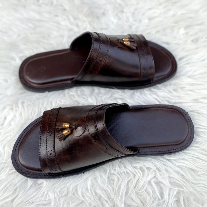 Leezaz Premium Handmade Leather Slippers