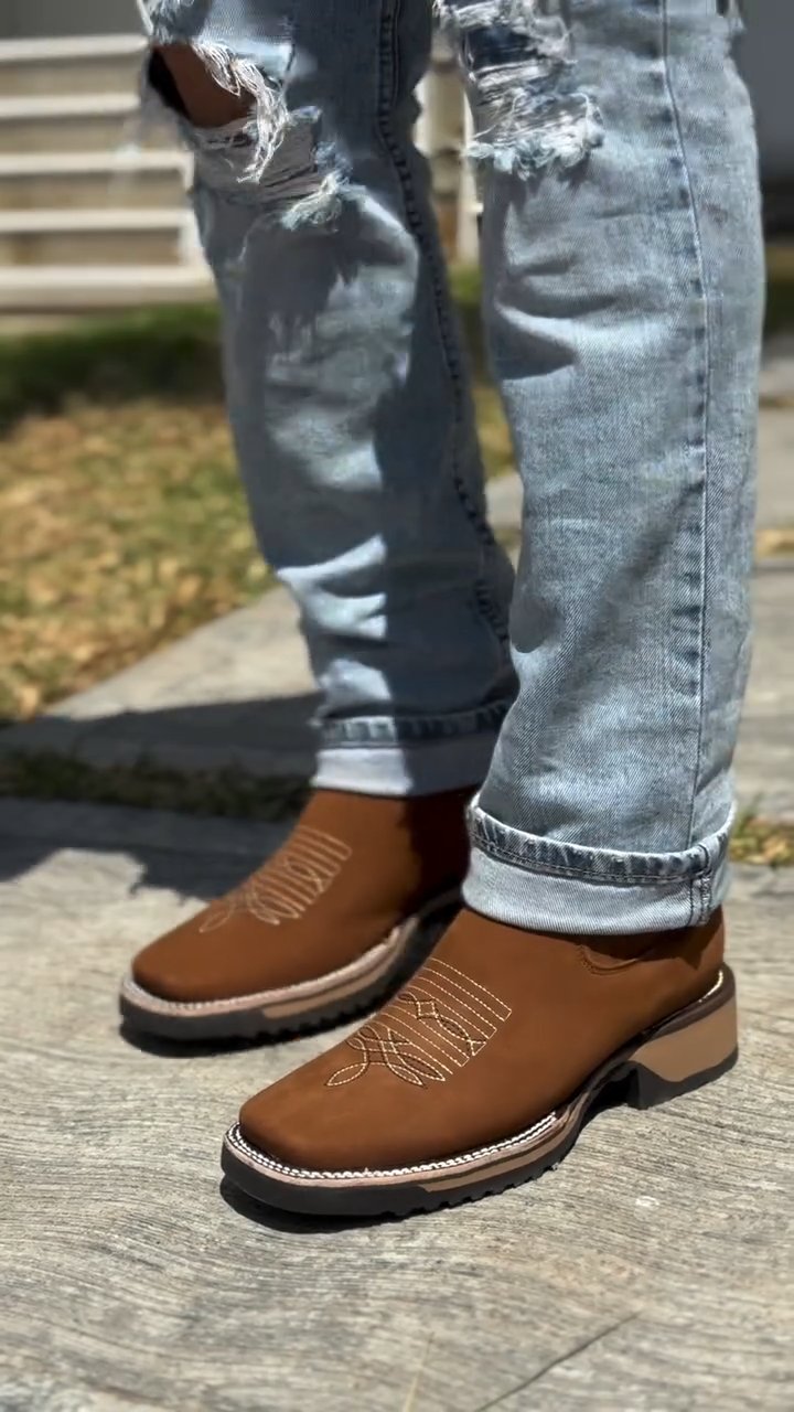 Western Cowboy Luxury Ankle Boots