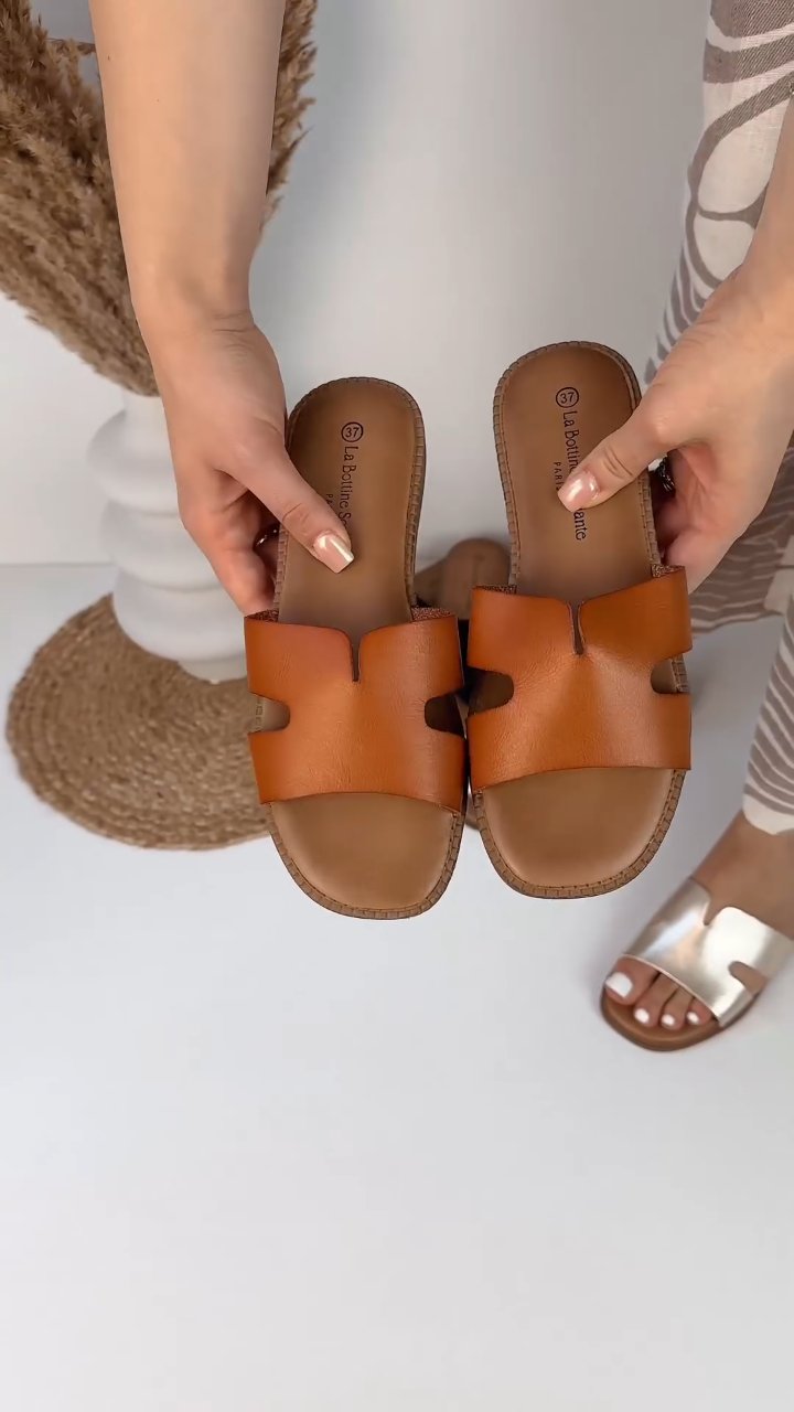 2024 Summer Fish Mouth Flat Sandals